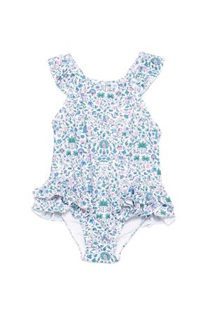 costume da bagno con stampa floreale arricciata TARTINE ET CHOCOLAT KIDS | CC380510126E